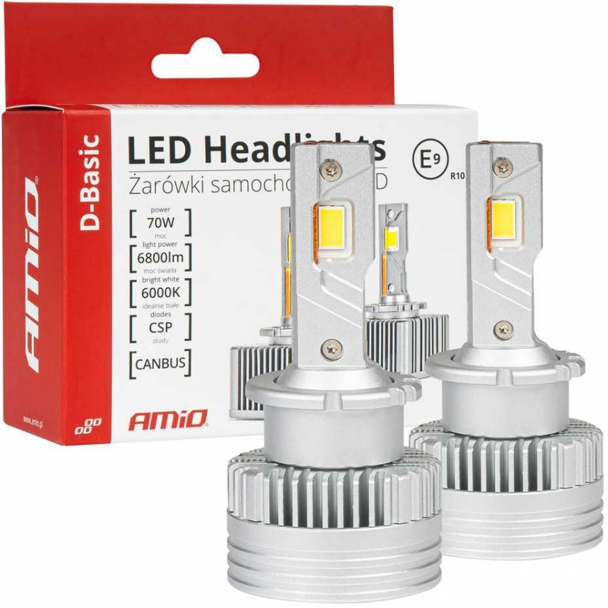 AMiO Żarówki żarniki led series d-basic