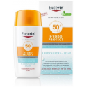 "Eucerin Hydra Protect Ultra Light Fluid sun protective face cream with SPF50+ 50ml