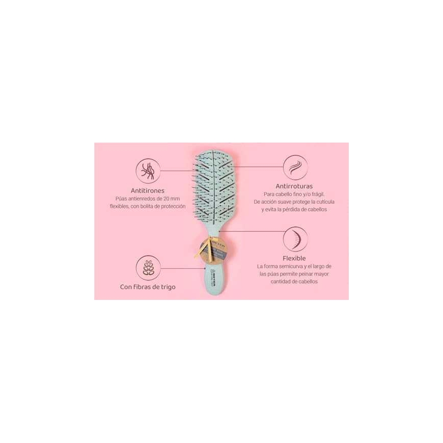 Better Detangling Natural Fiber Hair Green – 3