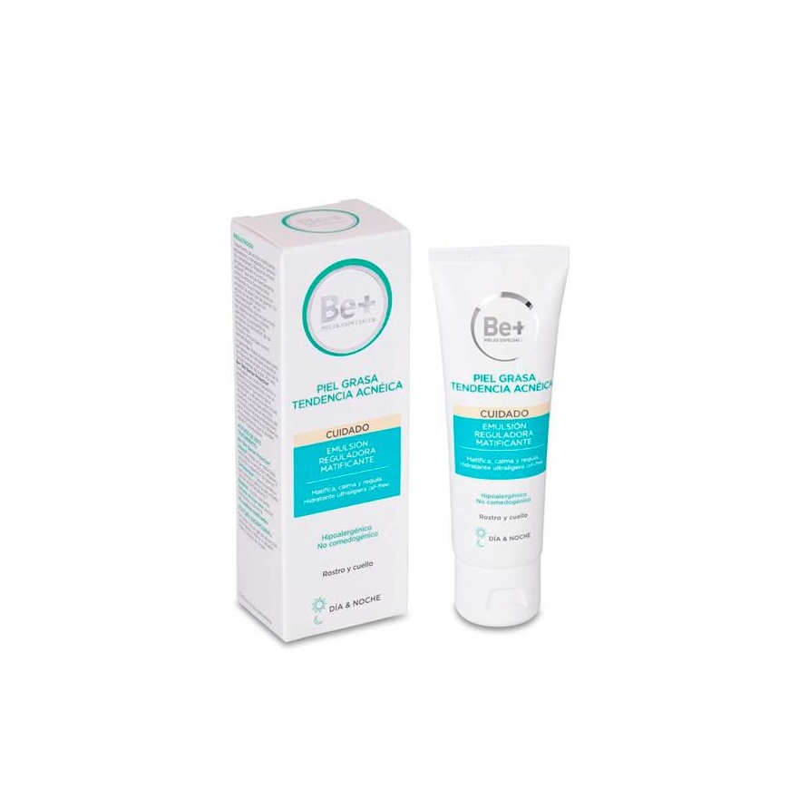 Be+ mattifying regulating emulsion 50ml