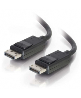 C2G 7m DisplayPort Cable with Latches 4K - 8K UHD M/M - Black Musta