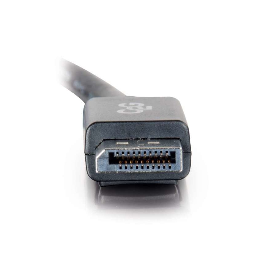 C2G 7m DisplayPort Cable with Latches 8K UHD M/M - 4K - Black – 5