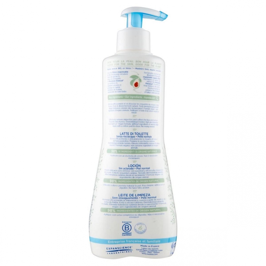 Mustela valomasis losjonas 500ml – 4