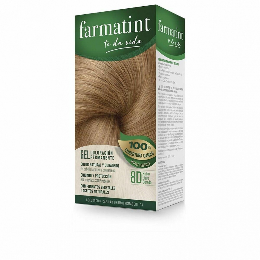 Farmatint Permanent Color Gel 8D Blond Golden Light 150ml – 2