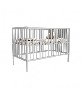 Bobas cot MAGDA gray, 120x60