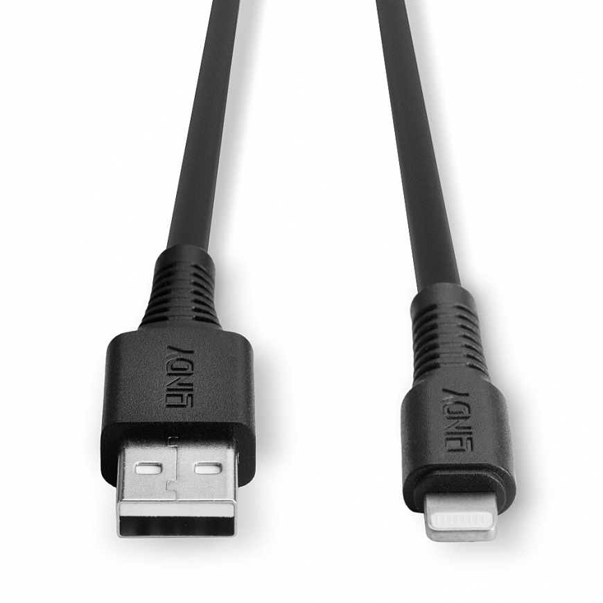 Lindy 31322 кабель с разъемами Lightning 3 m Черный – 4