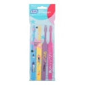 Dantų šepetėlis TEPE šepetėliai kids 4-pack extra soft Dantų šepetėlis TEPE šepetėliai kids 4-pack extra soft