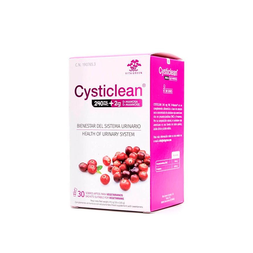 Cysticlean Urinary System Wellness 30 paketėlių 240mg