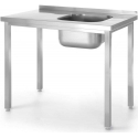 Vieno dubuo dešinė baseino kriauklė Budget Line STEEL 800 x 600 x 850 cm – Hendi 816769 Vieno dubuo dešinė baseino kriauklė Budget Line STEEL 800 x 600 x 850 cm – Hendi 816769