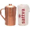 Sattva Smooth copper jug 1950ml Sattva Smooth copper jug 1950ml