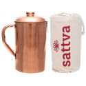 Sattva Smooth copper jug 1950ml Sattva Smooth copper jug 1950ml