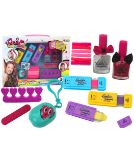 Lean Toys Hair Dyeing Kit, Nail Painting, Lip Balm