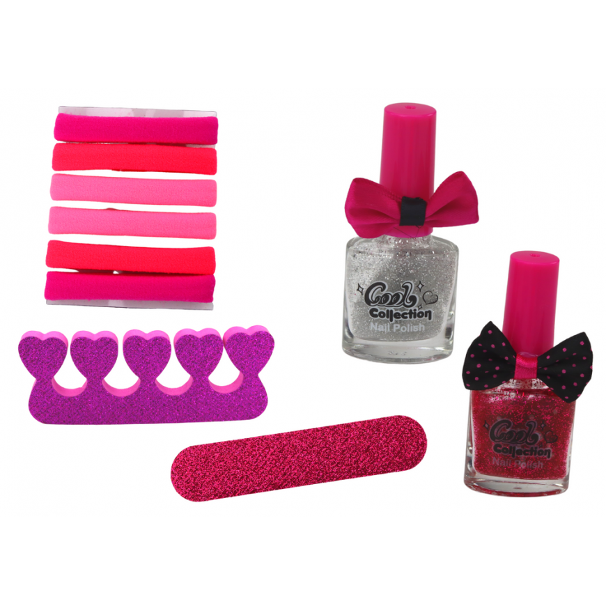 Lean Toys Hair Dyeing Kit, Nail Painting, Lip Balm – 3