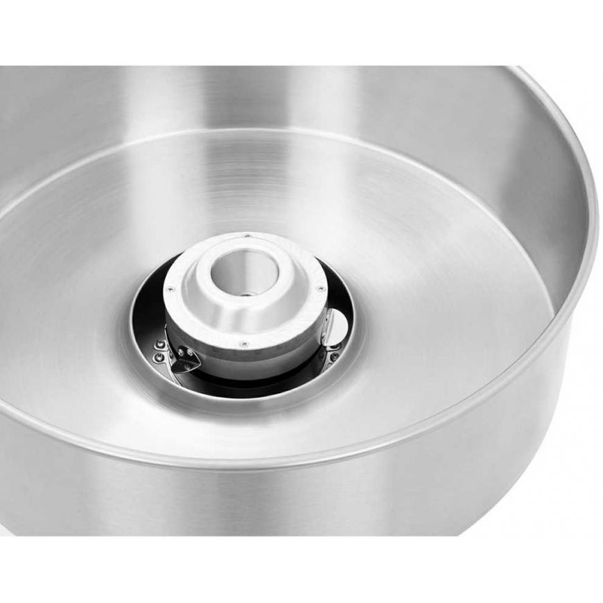 Royal Catering Cukrinės vatos mašina, elektrinė, plieninė, 52 cm, 1080 W – 4