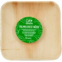 Palm leaf plates Go Green 15x15cm 10 pieces | 0,22kg Palm leaf plates Go Green 15x15cm 10 pieces | 0,22kg