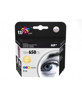 TB Print TBH-650CR mustekasetti 1 kpl Sininen, Purppura, Keltainen