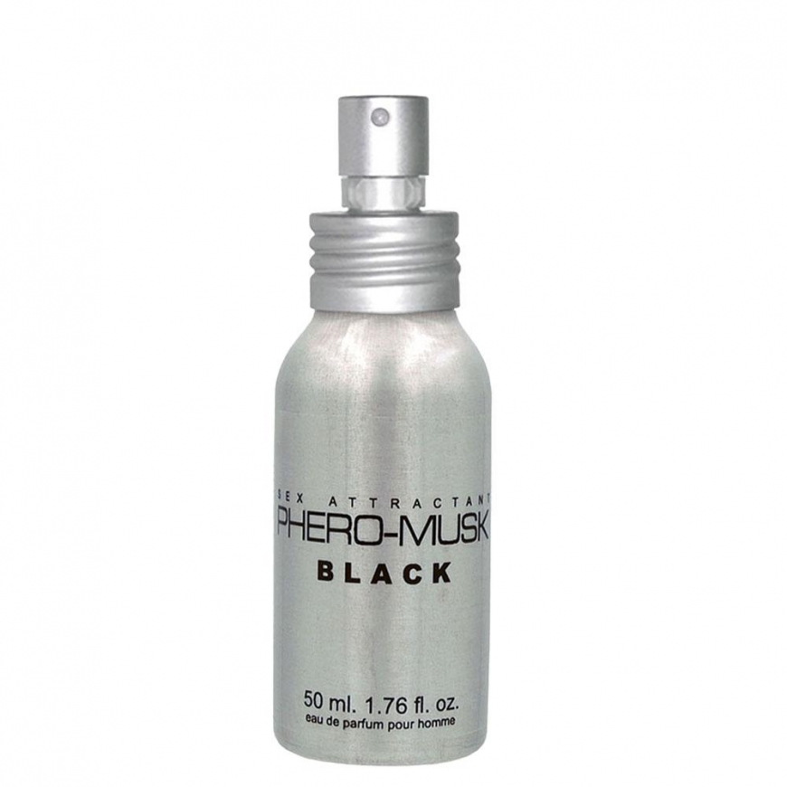 Phero Musk Black for Men perfume with pheromones for men 50ml