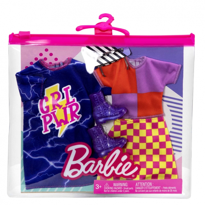 Barbie Fashionistas GWF04 nukutarvik Nuku riidekomplekt – 5