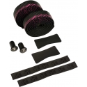 SILCA NASTRO CUSCINO, 3.75, dvir. rankenos juosta, 3.75, juoda/rožinė SILCA NASTRO CUSCINO, 3.75, dvir. rankenos juosta, 3.75, juoda/rožinė