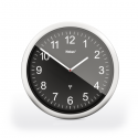 Mebus 19812 radio wall clock black/silver Mebus 19812 radio wall clock black/silver