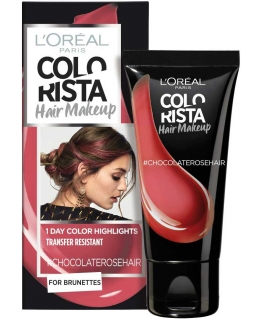 Loreal L'Oreal Paris, Colorista plaukų makiažas, pusiau ilgalaikiai plaukų dažai, CHOCOLATEROSEHAIR, 30 ml moterims