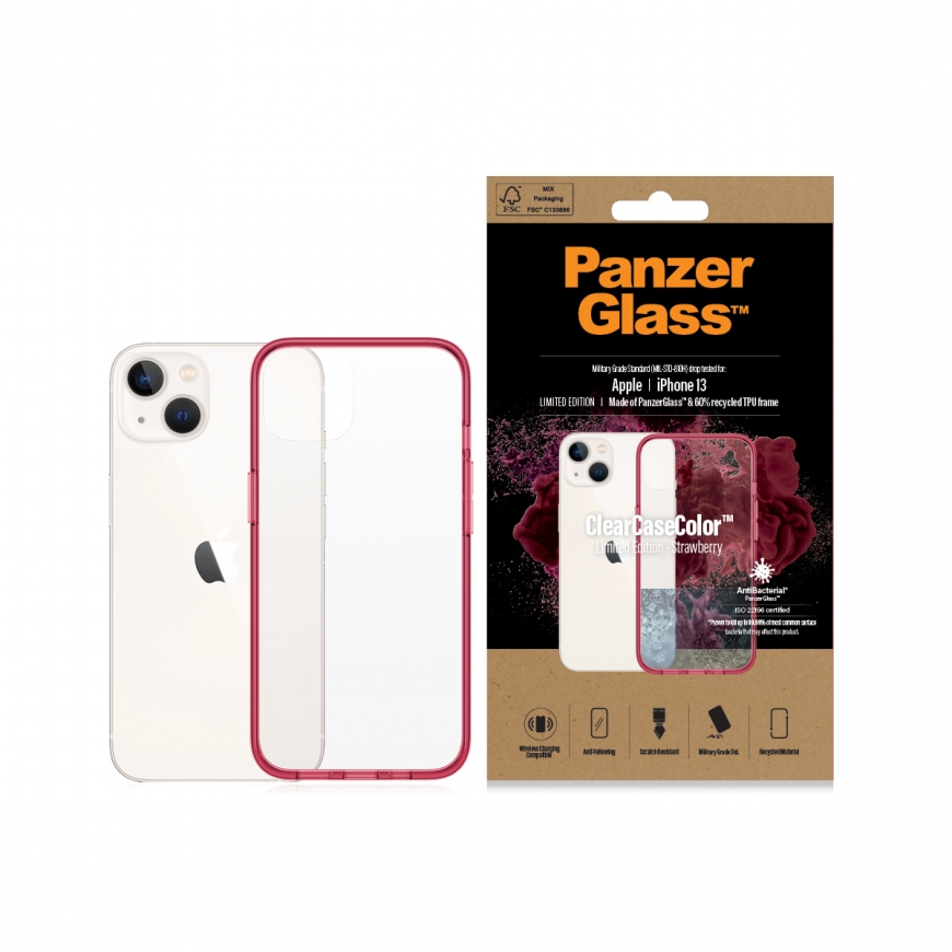 PanzerGlass 335 mobilo telefonu apvalks 15,5 cm (6.1") Aploksne Sarkans – 3