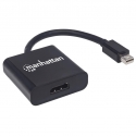 Manhattan 152570 видео кабель адаптер Mini DisplayPort HDMI Тип A (Стандарт) Черный Manhattan 152570 видео кабель адаптер Mini DisplayPort HDMI Тип A (Стандарт) Черный