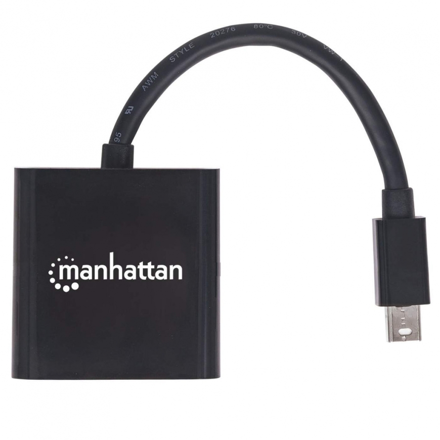 Manhattan 152570 видео кабель адаптер Mini DisplayPort HDMI Тип A (Стандарт) Черный – 4