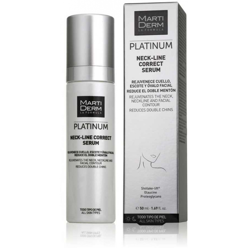 Martiderm Platinum Neck-Line serum correcting neck and neckline 50ml – 3