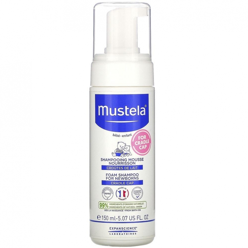 Mustela Foam Šampūnas For Newborns szampon w piance kūdikiams 150ml