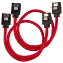 Corsair CC-8900250 SATA kabelis 0,3 m SATA 7-pin Juoda, Raudona Corsair CC-8900250 SATA kabelis 0,3 m SATA 7-pin Juoda, Raudona