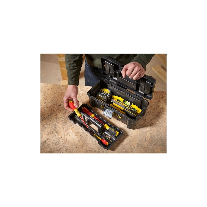 Stanley Essential toolbox with metal latches – 5
