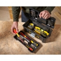 Stanley Essential toolbox with metal latches Stanley Essential toolbox with metal latches