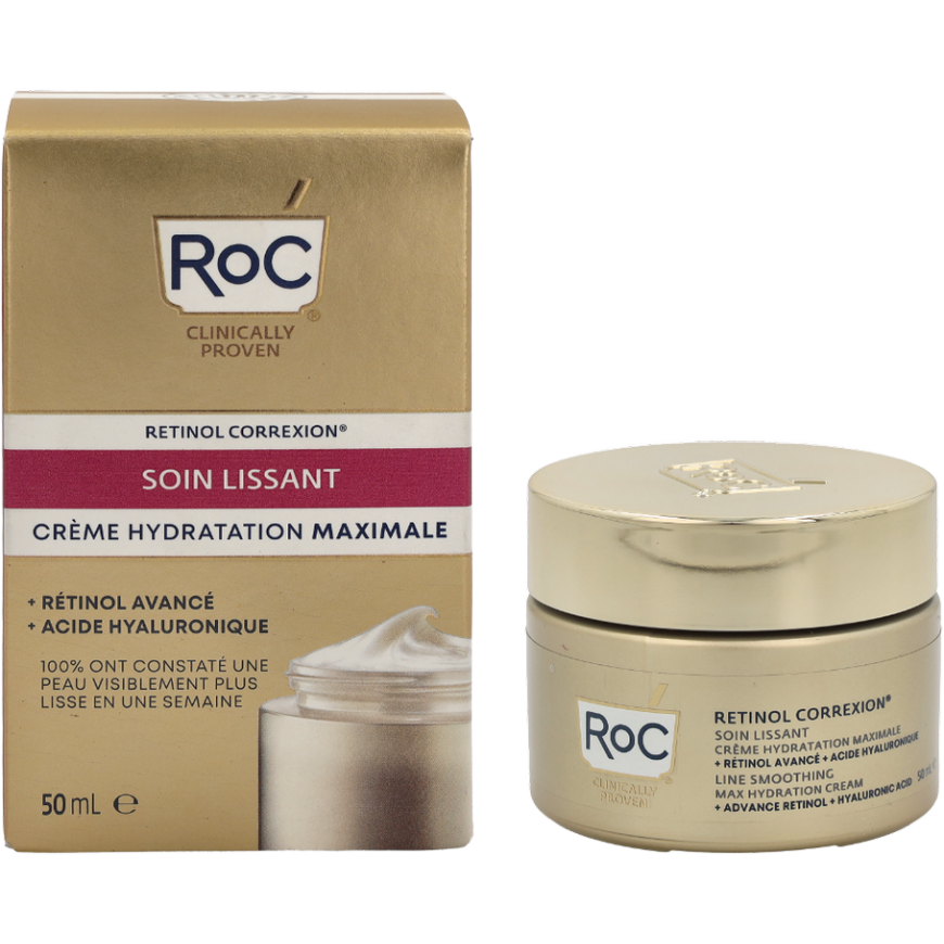 ROC Retinol Correxion Line Smoothing Max Hydration Kreminis, 50 ml – 2