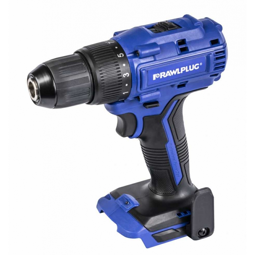 Screwdriver-drill RawlPlug R-PDD18-55-S 18 V (without battery and charger)