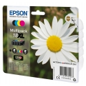 Epson Daisy C13T18164022 tintes kārtridžs 1 pcs Oriģināls Melns, Tirkīzzils, Fuksīns, Dzeltens Epson Daisy C13T18164022 tintes kārtridžs 1 pcs Oriģināls Melns, Tirkīzzils, Fuksīns, Dzeltens