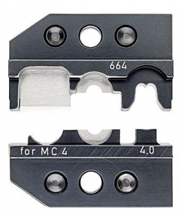 Matrix for KNIPEX MC4 cable and contact 4mm²