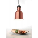 Hendi Food warming lamp - hanging cylindrical conical copper 250W Hendi Food warming lamp - hanging cylindrical conical copper 250W