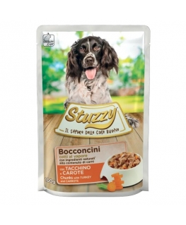 STUZZY Chunks with turkey and carrots - wet dog food - 100 g