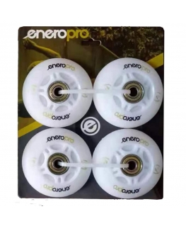 Inline skate wheels Enero Pro PU 64 MM, 4 pcs
