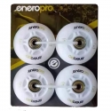 Inline skate wheels Enero Pro PU 64 MM, 4 pcs