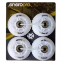 Inline skate wheels Enero Pro PU 64 MM, 4 pcs