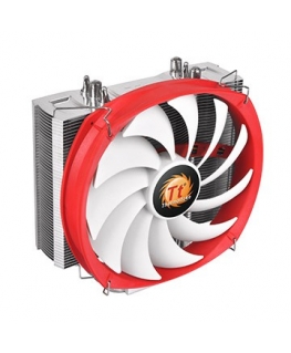 Thermaltake NiC L32 Procesors Dzesinātājs 14 cm Alumīnijs, Sarkans, Balts