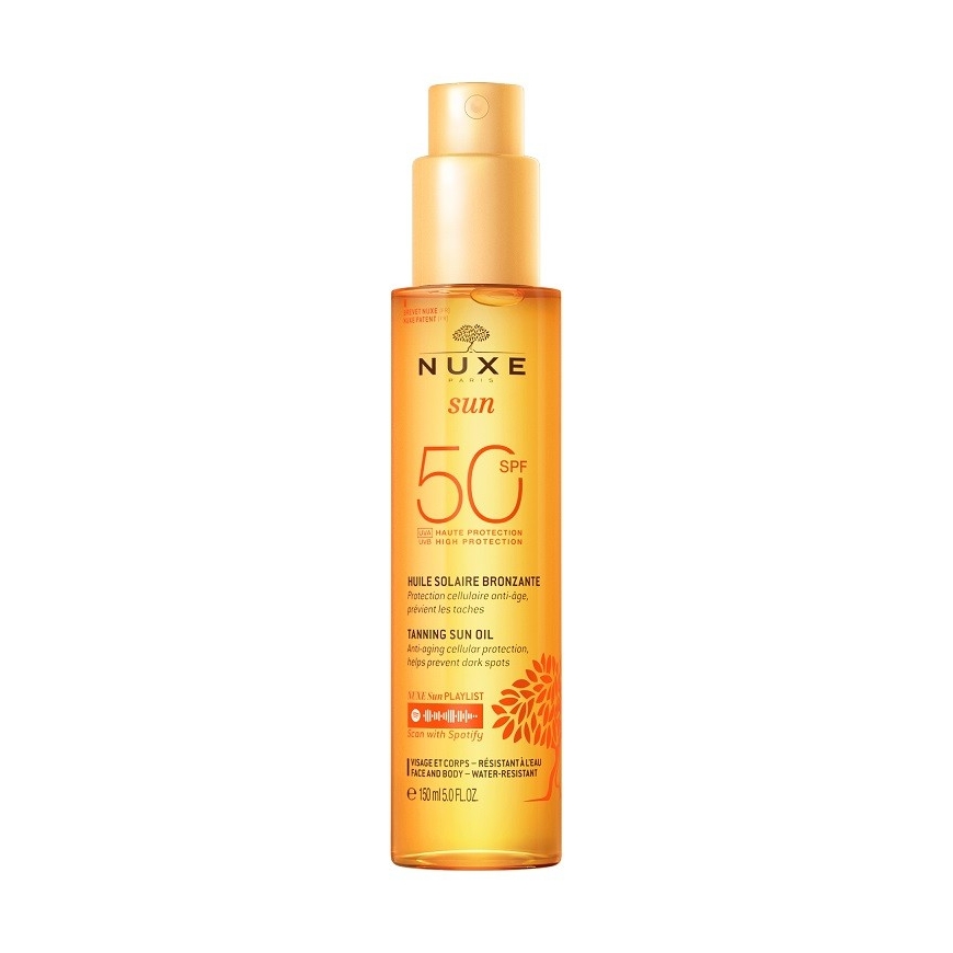 Nuxe Tanning Sun Oil SPF50, 150 ml