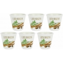 La Porcellana Bianca Rinkinys 6 kieliszków na likier Liquirizia Liquorelli - Balta, 75 ml La Porcellana Bianca Rinkinys 6 kieliszków na likier Liquirizia Liquorelli - Balta, 75 ml