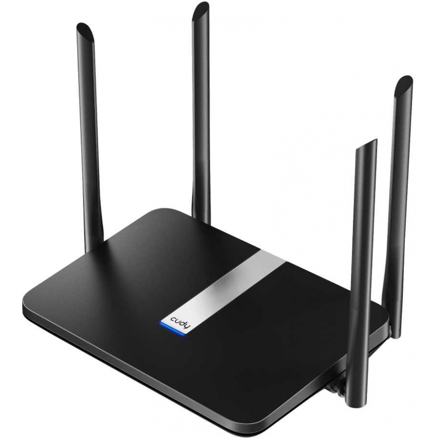 Maršrutizatorius ROUTER CUDY-WR2100 2.4 GHz, 5 GHz, 300 Mbps + 1733 Mbps – 5