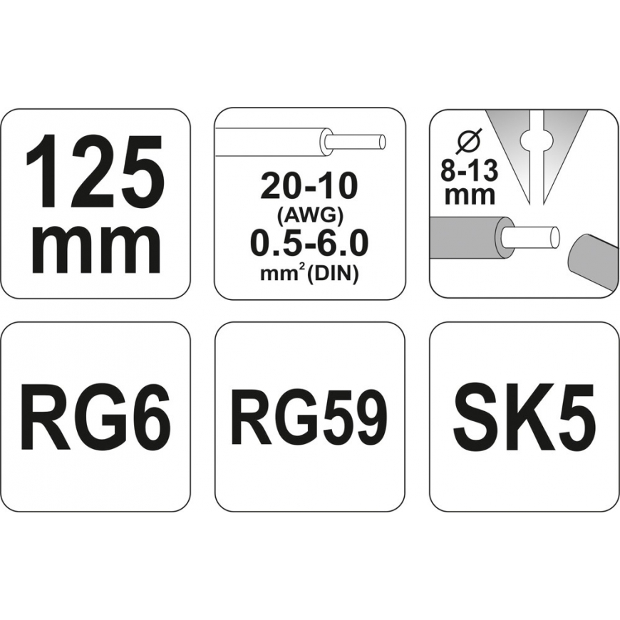 Yato YT-2274 kabeļu stangas Melns, Sarkans – 3