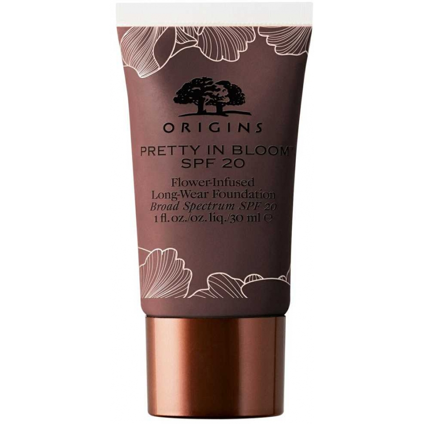 Origins Origins, Pretty In Bloom, ilgai nešiojamas, Kremas Foundation, 740, labai gilus, SPF 20, 30 ml Moterims