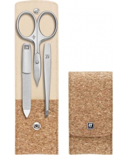 Manicure set Zwilling Twinox - cork, 3 elements