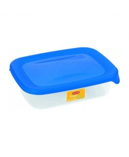 Food container rectangle 0,5L Fresh&Go blue